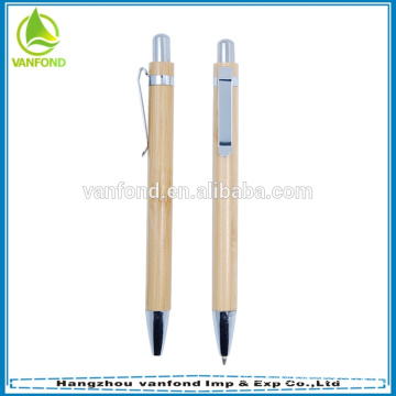 Bamboo Stationery Recycled Ball Pen With Mechanical Pencil